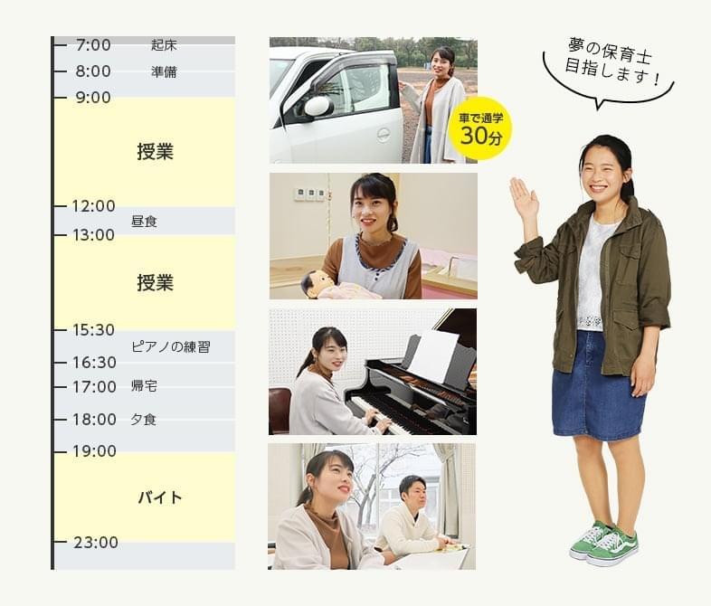 1日のスケジュール