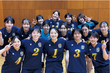 女子バレーボール部