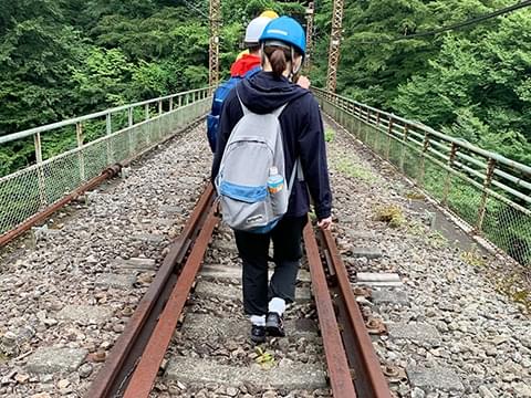 碓氷鉄道点検